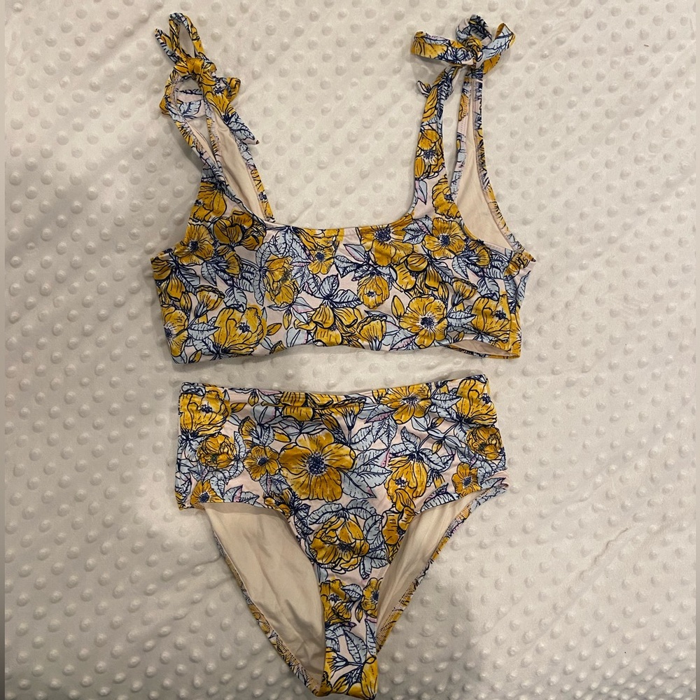 Cotton on body floral bikini
